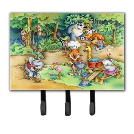 Carolines Treasures Animals at a Picnic Leash or Key Holder APH6821TH68